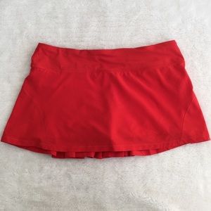 Lululemon skirt red 10